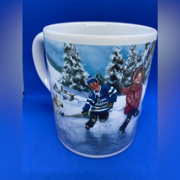 Tim Hortons Skating Pond Mug Collectors Series #3 - Picture 1 of 4